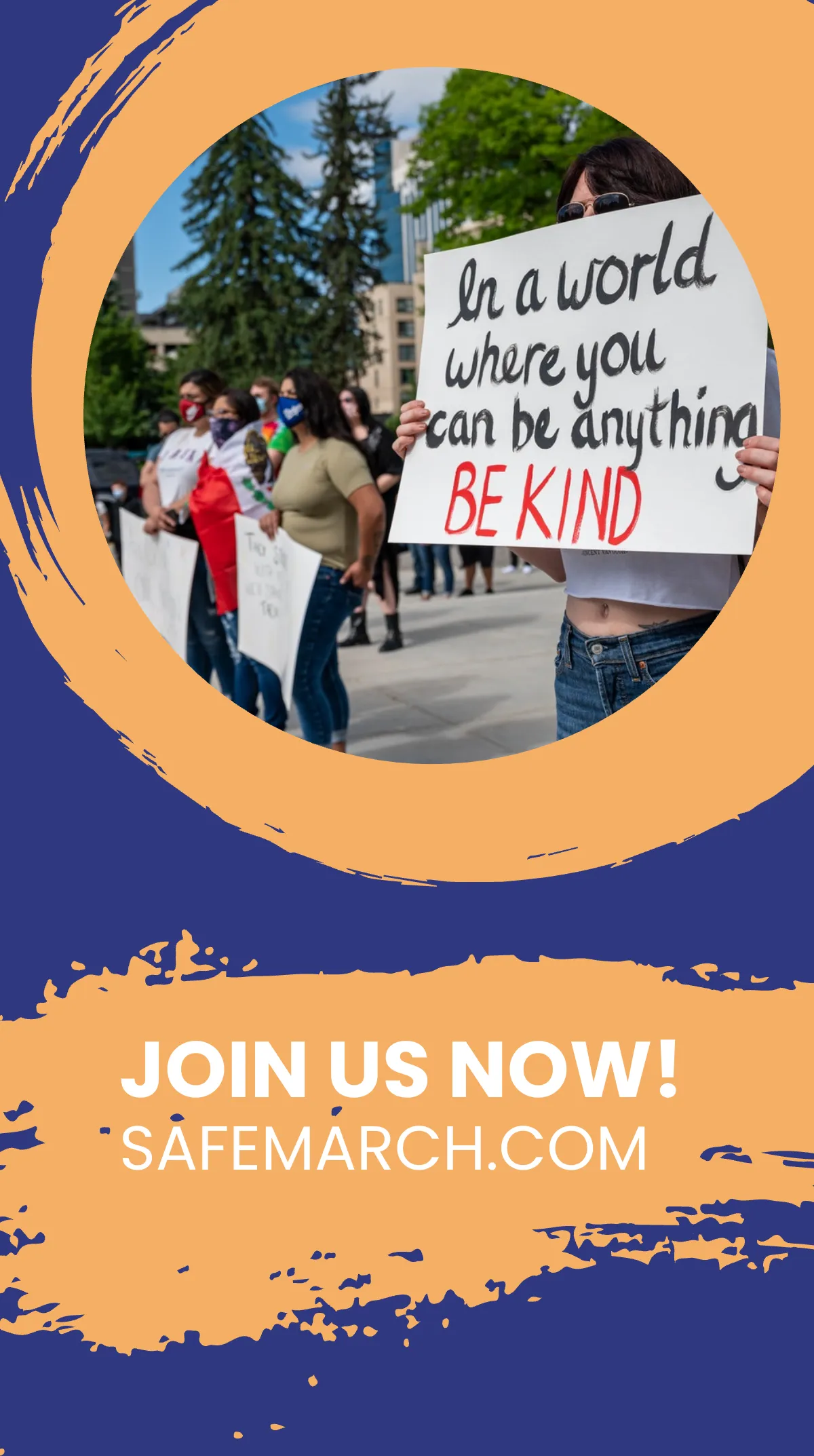 Free Campaign Announcement Instagram Story Template to Edit Online