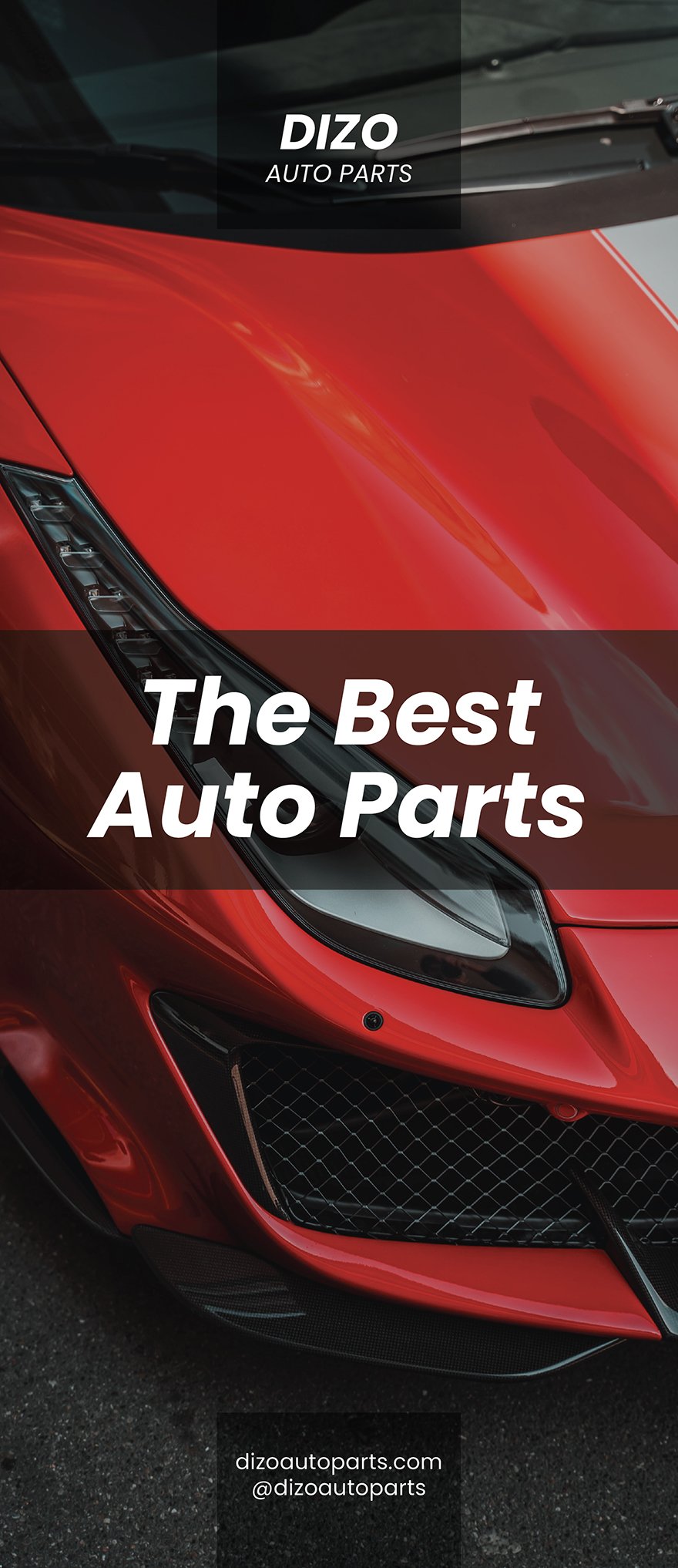 Free Auto Parts Roll Up Banner Template
