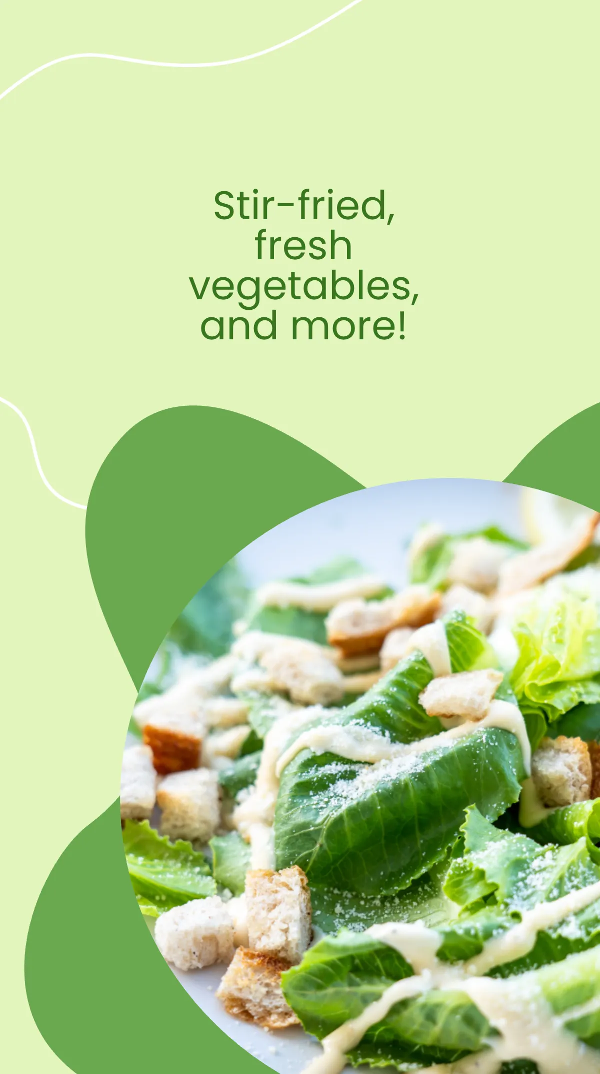 Free Salad Bar Instagram Story Template to Edit Online