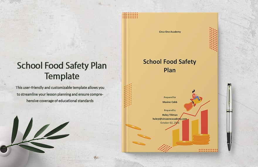 School Food Safety Plan Template