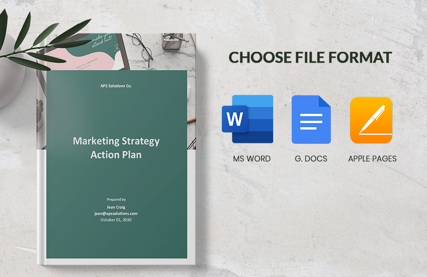 Marketing Strategy Action Plan Template