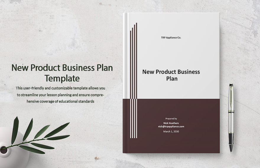 New Product Business Plan Template