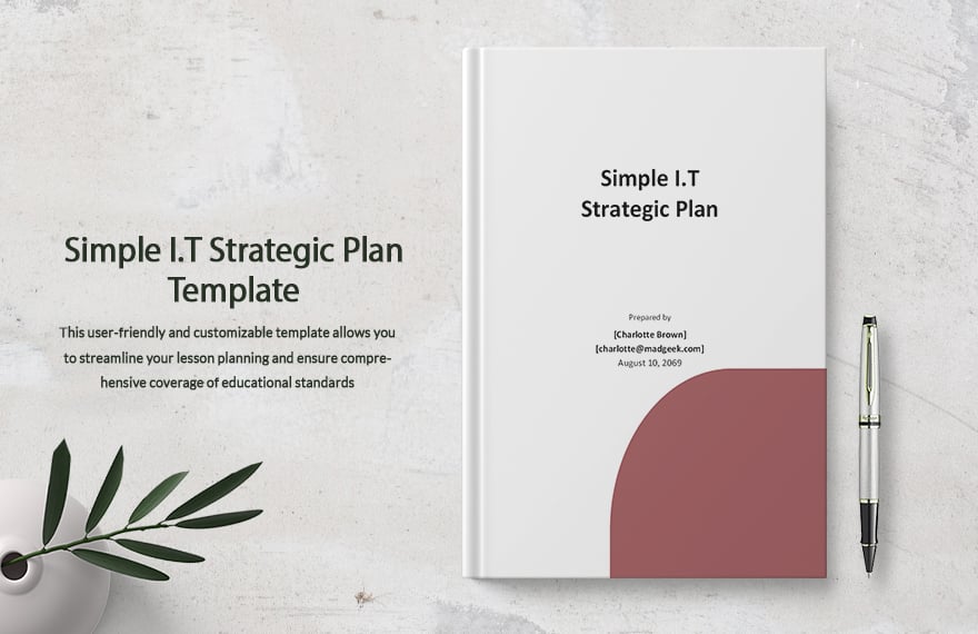 Simple I.T Strategic Plan Template
