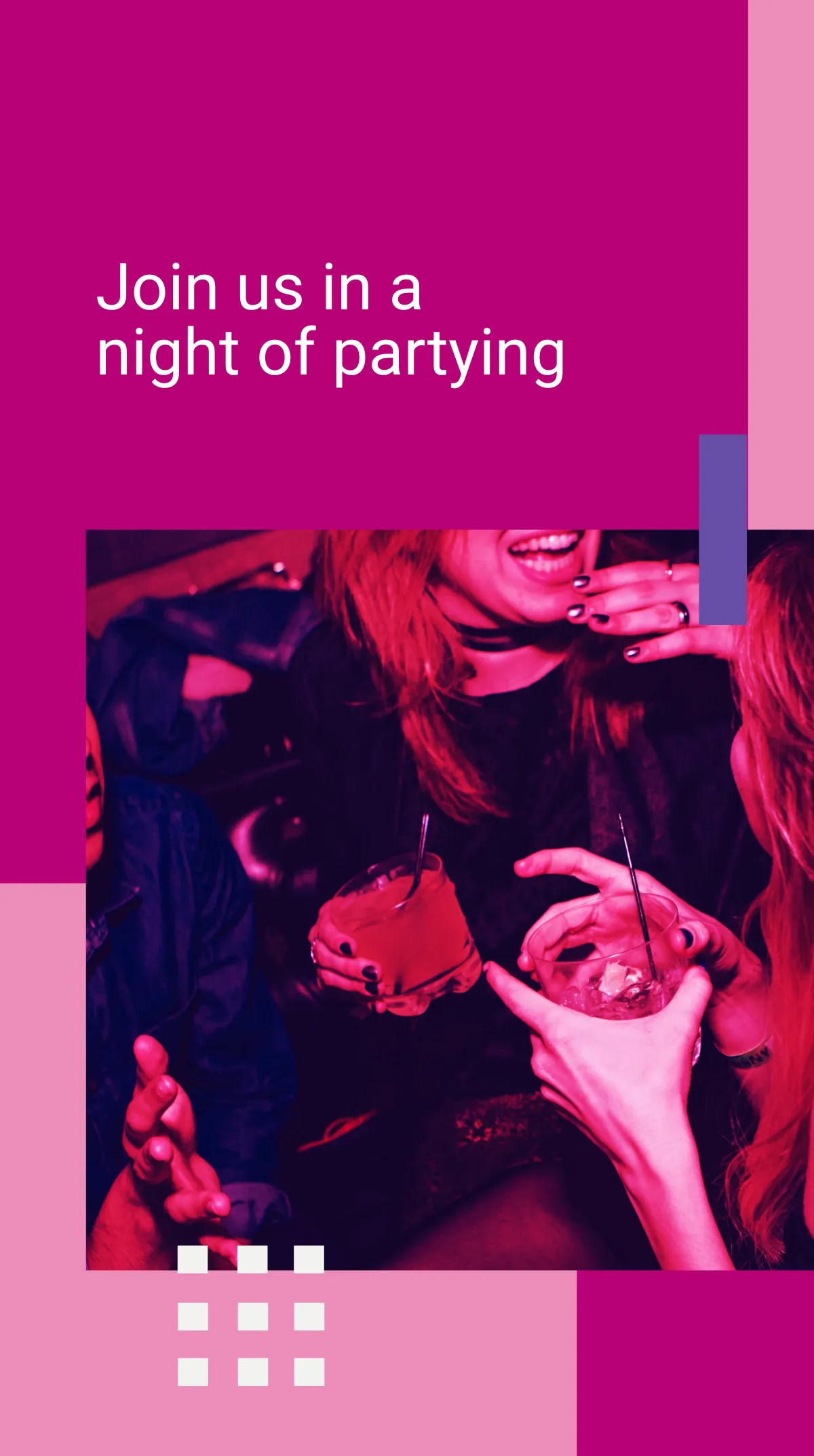 Free Bar Promotional Instagram Story Template to Edit Online