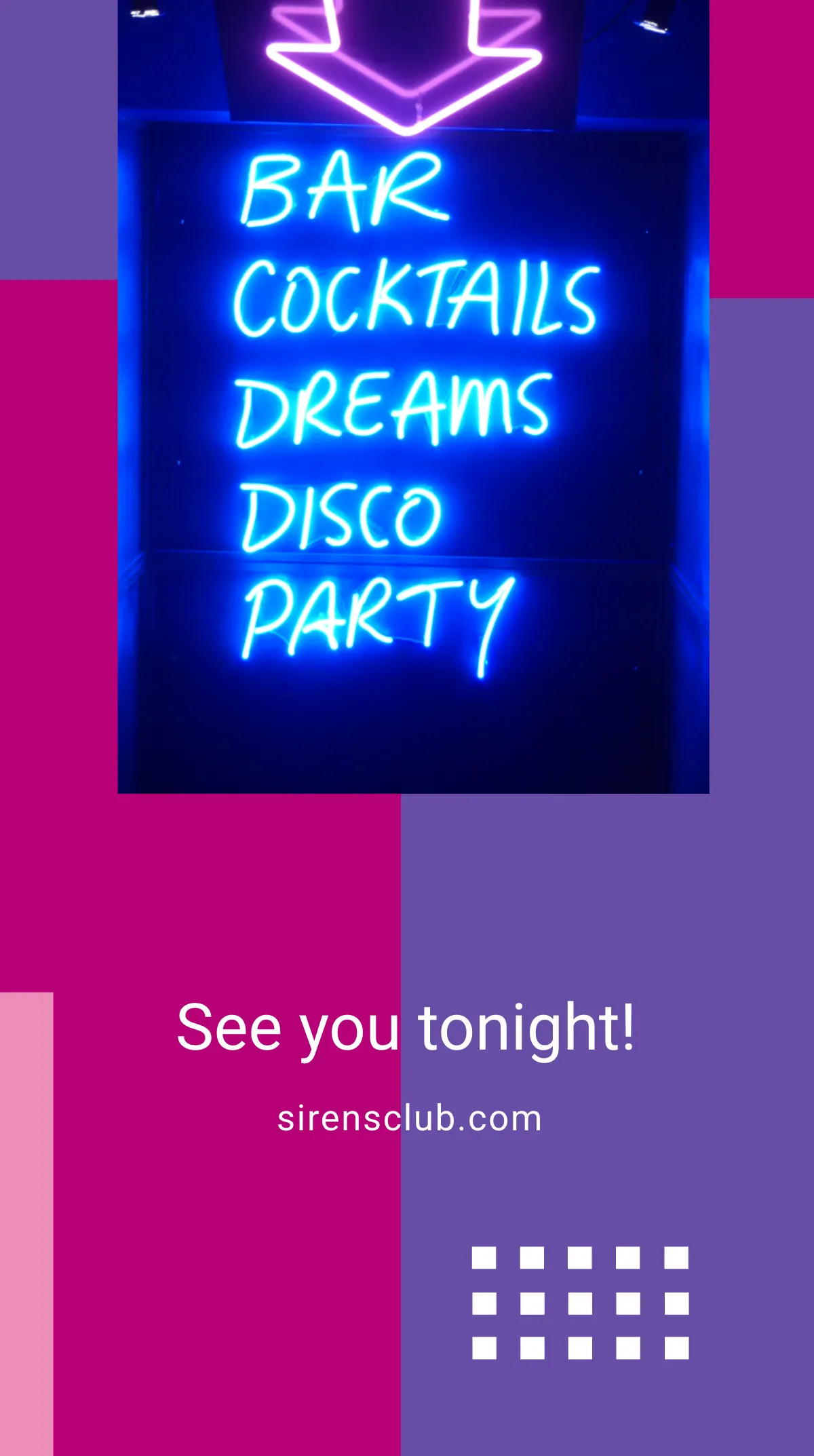 Free Bar Promotional Instagram Story Template to Edit Online