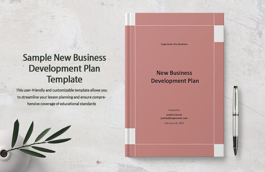 Sample New Business Development Plan Template