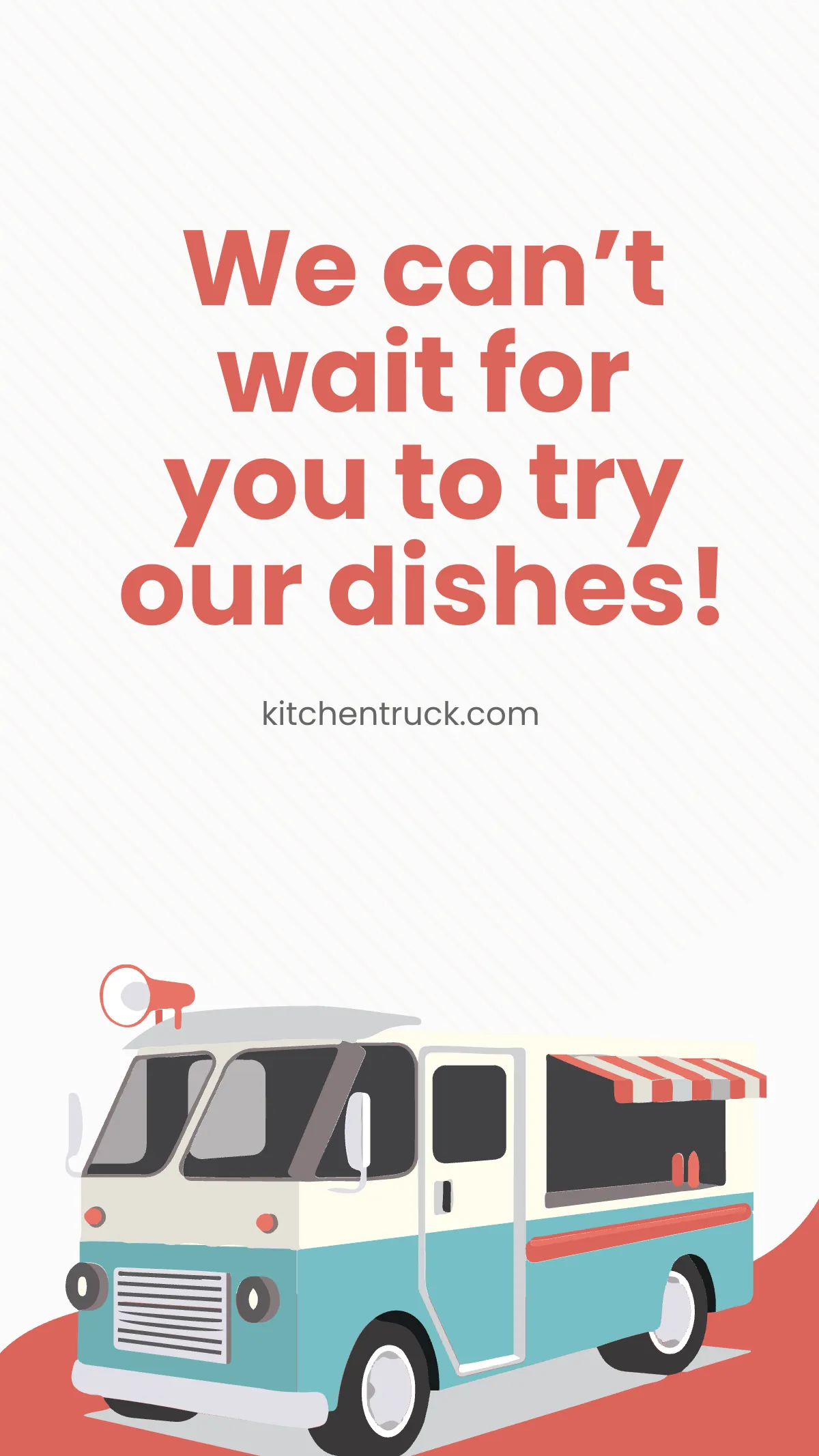 Free Food Truck Ad Instagram Story Template to Edit Online