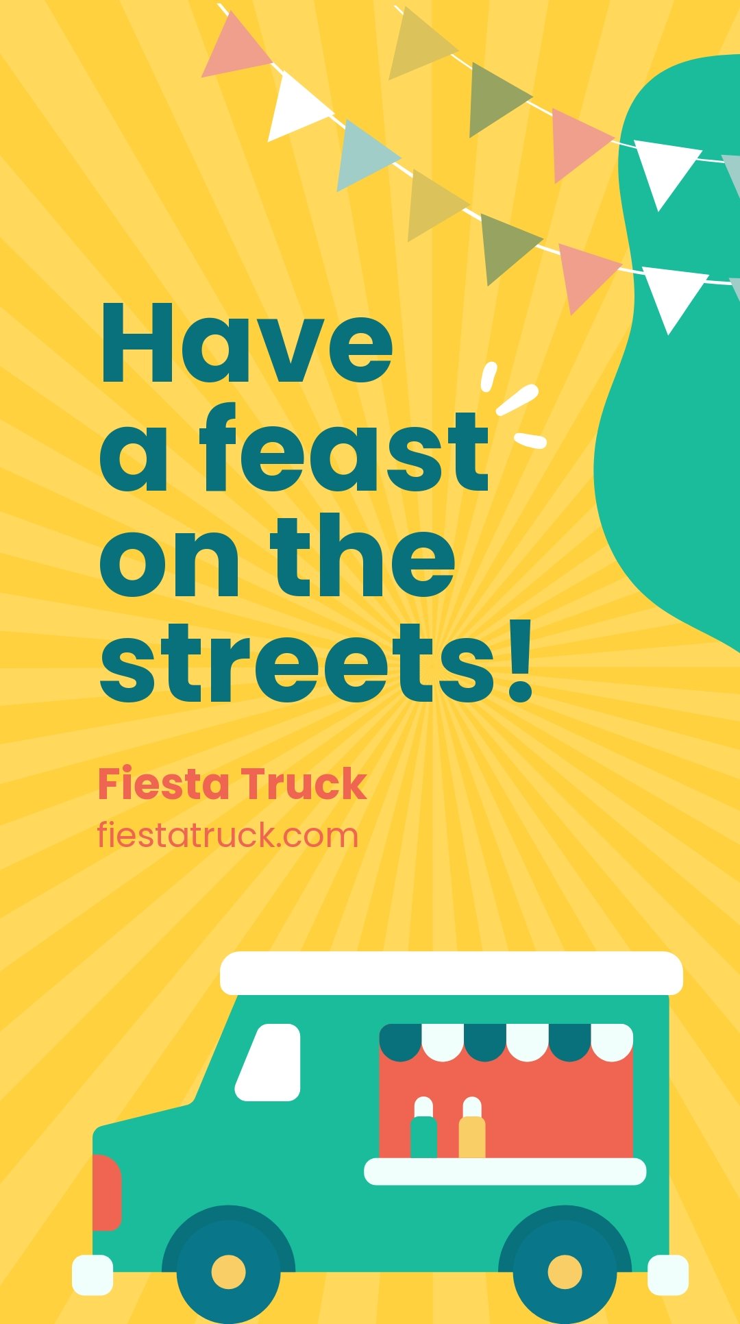 Free Food Truck Festival Instagram Story Template