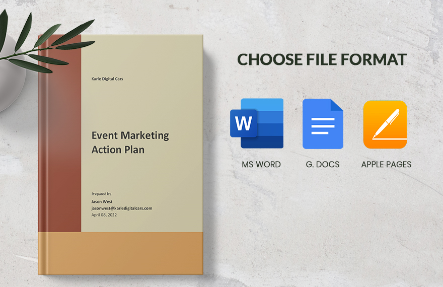 Event Marketing Action Plan Template