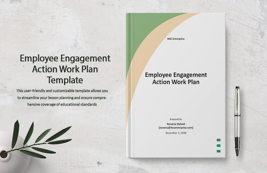 Employee Engagement Action Work Plan Template