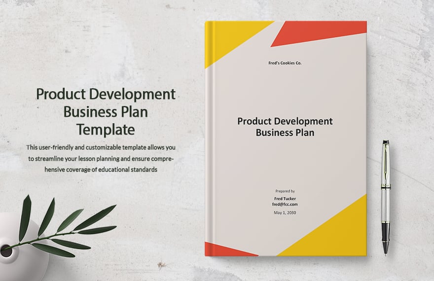 Product Development Business Plan Template