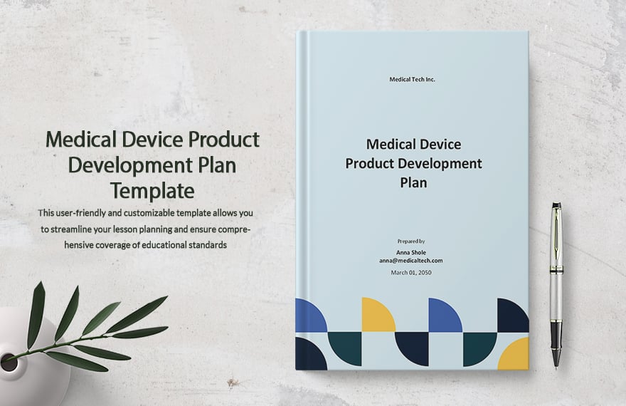 Medical Device Product Development Plan Template