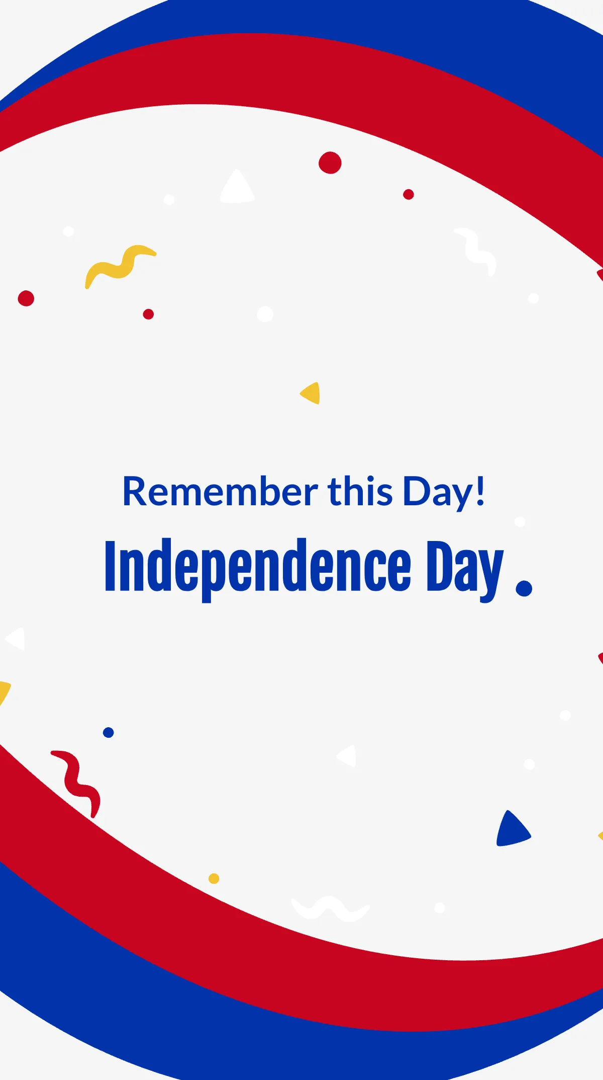 Free Happy Philippines Independence Day Instagram Story Template to Edit Online