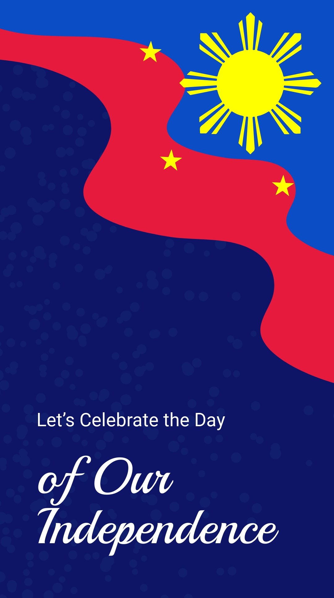 Philippines Independence Day Celebration Whatsapp Post Template