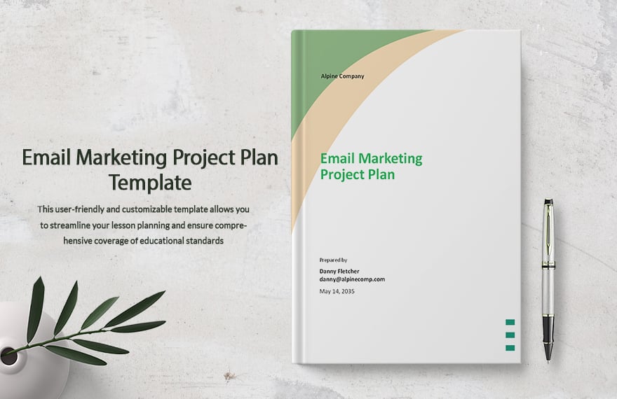 Email Marketing Project Plan Template