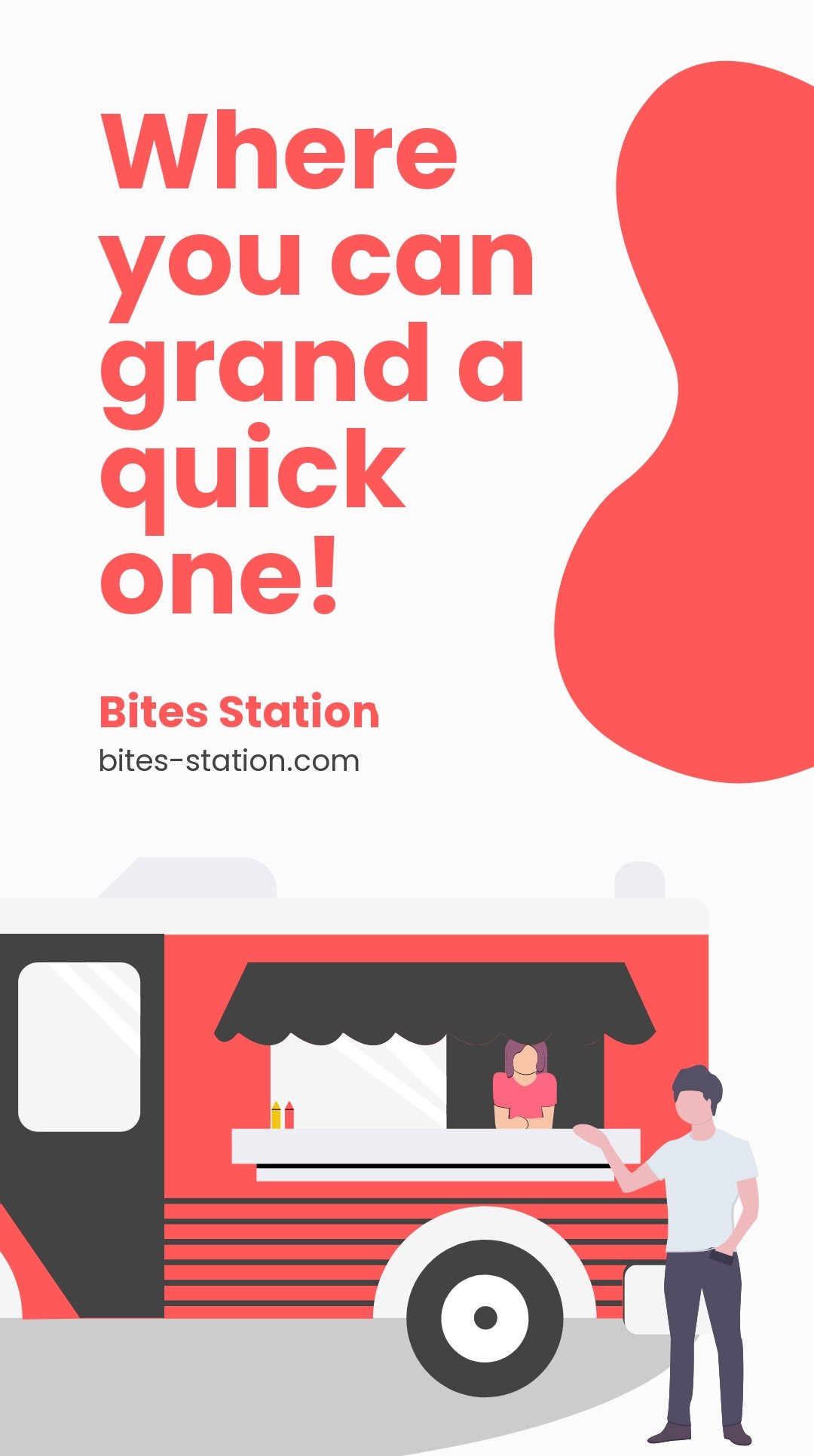 Free Food Truck Promotion Instagram Story Template