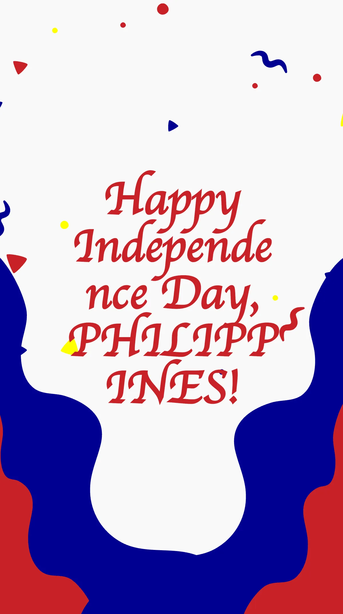 Free Philippines Independence Day Invitation Instagram Story Template to Edit Online