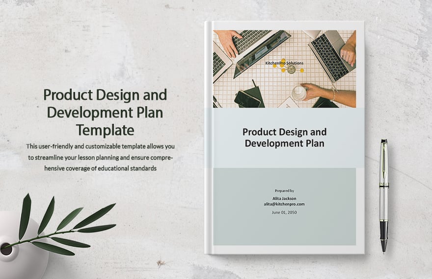 Product Design and Development Plan Template