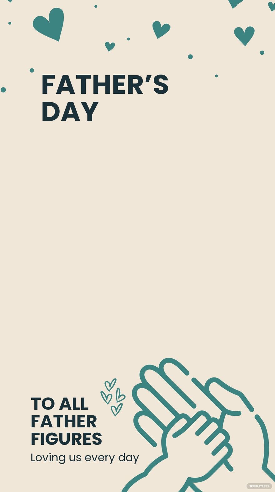Free Happy Father's Day Snapchat Geofilter Template