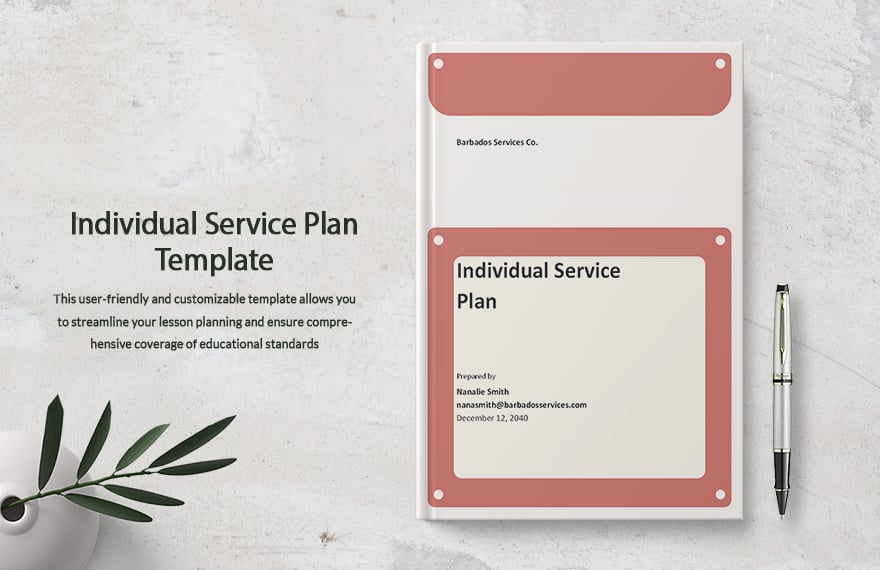 Individual Service Plan Template