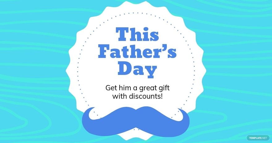 Father's Day Promotion Facebook Post