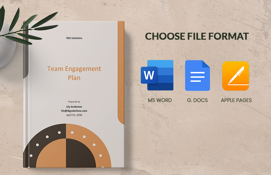Team Engagement Plan Template