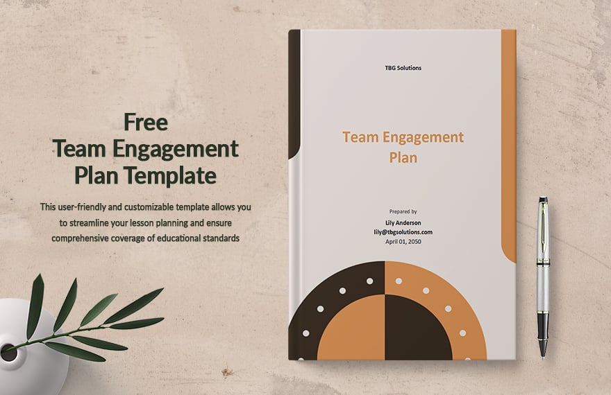 Team Engagement Plan Template