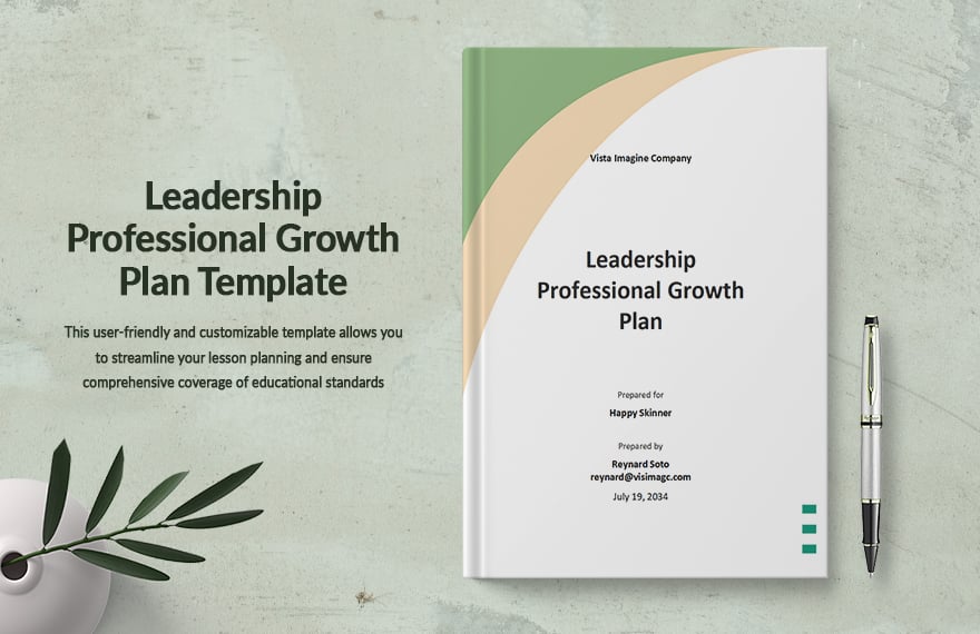 Leadership Professional Growth Plan Template