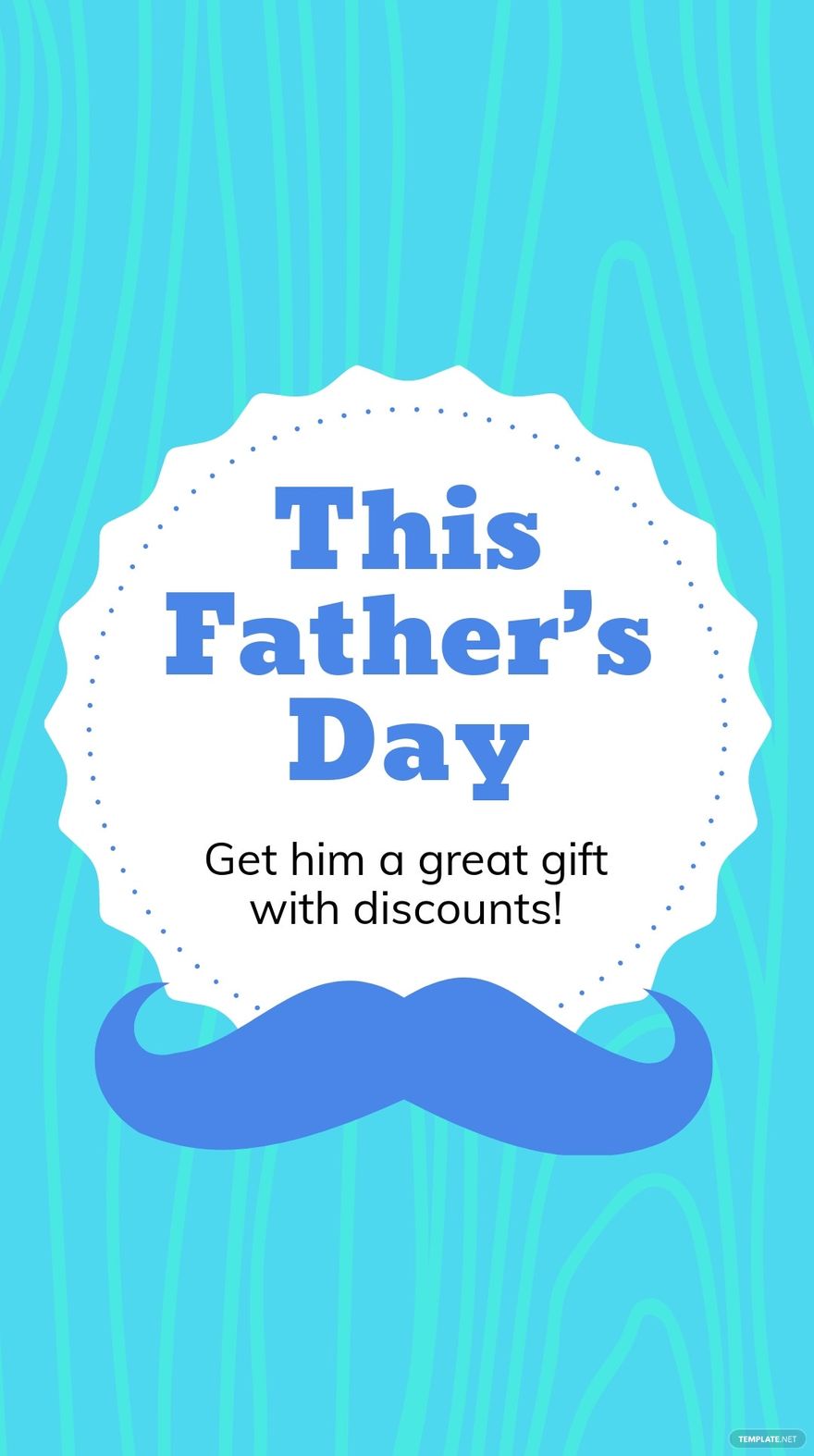 Free Father's Day Promotion Instagram Story Template