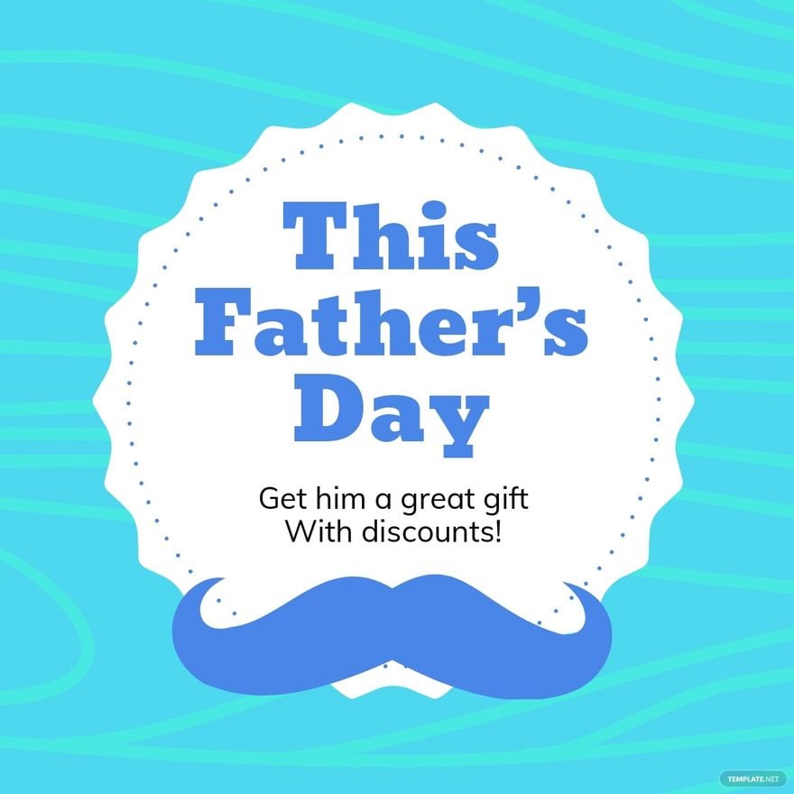 Father's Day Promotion Linkedin Post Template