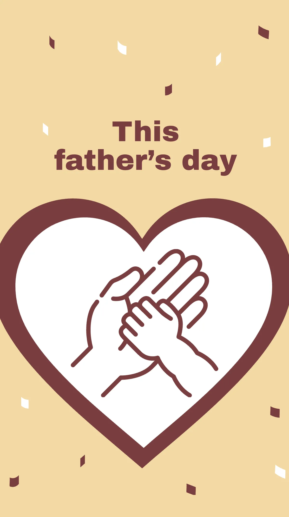 Free Funny Father's Day Instagram Story Template to Edit Online