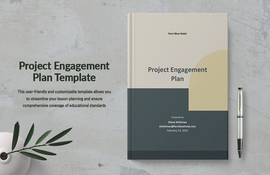 Project Engagement Plan Template