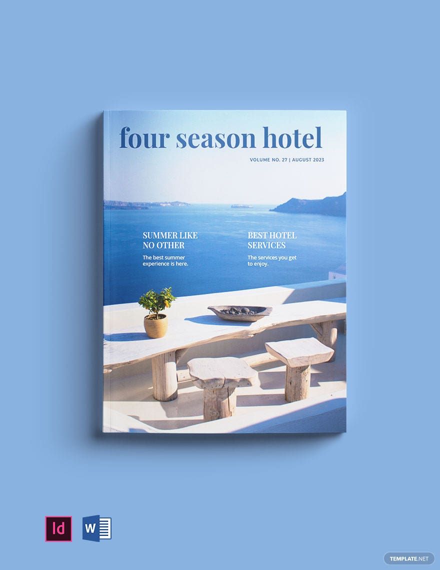 Resort Hotel Catalog Template