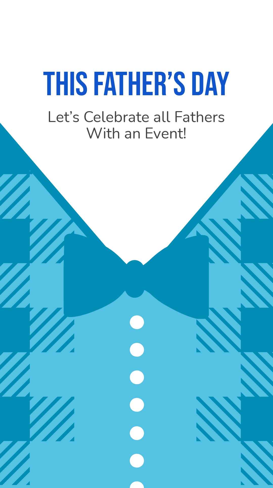 Free Father's Day Event Whatsapp Post Template