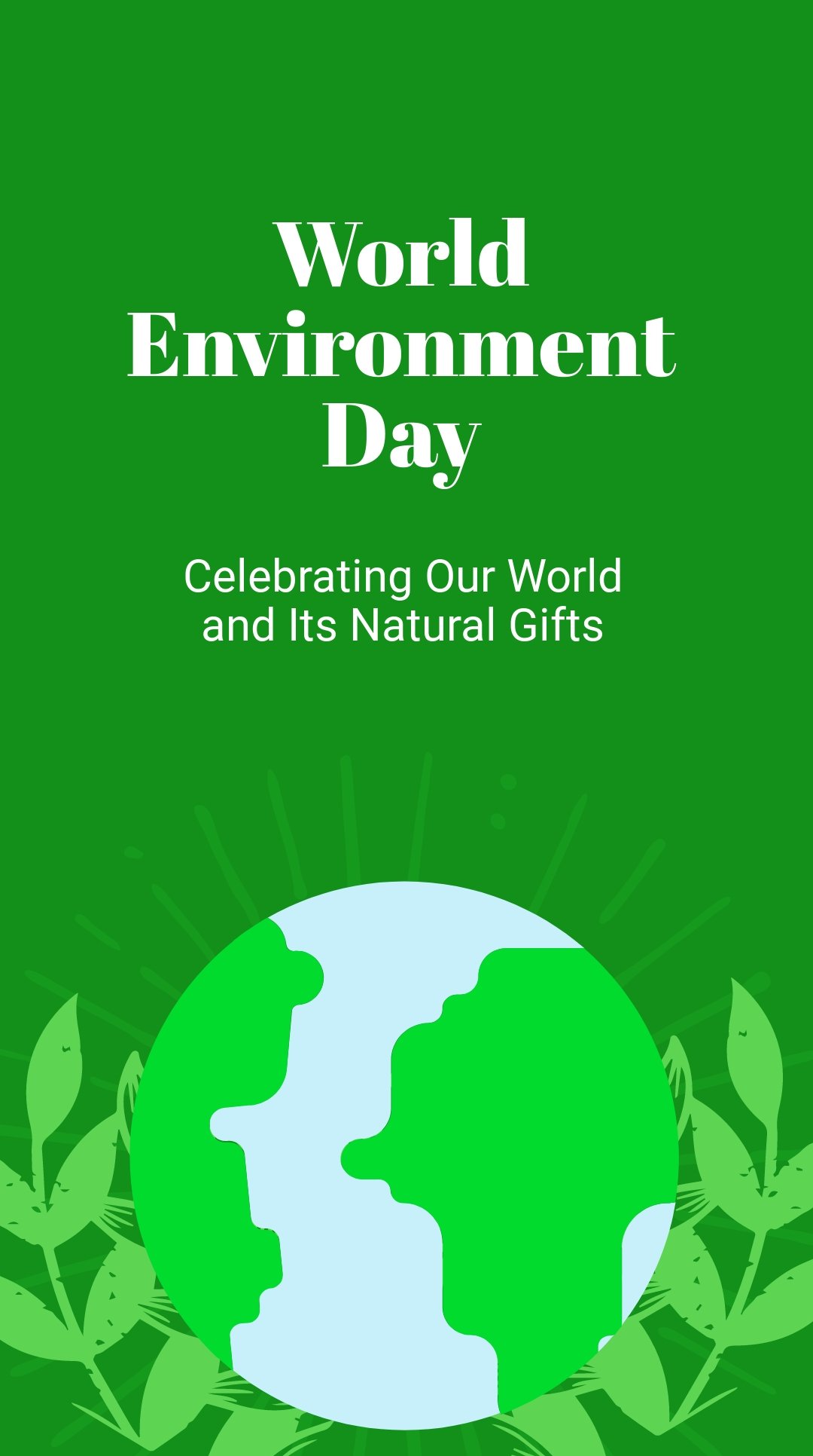 World Environment Day Whatsapp Post Template.jpe