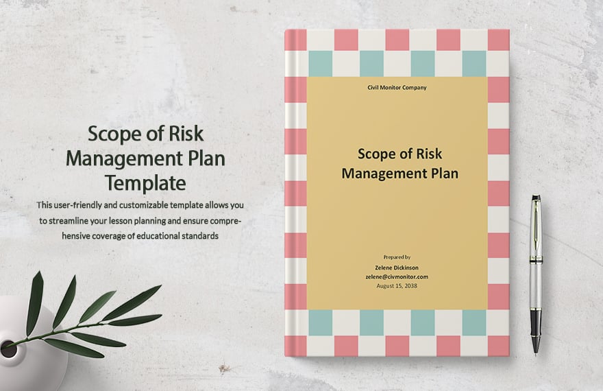 Scope of Risk Management Plan Template