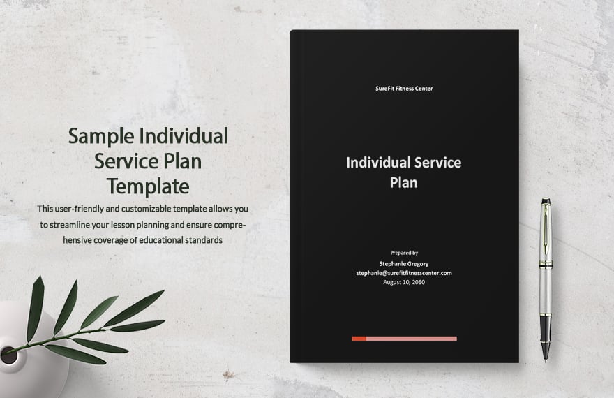 Sample Individual Service Plan Template