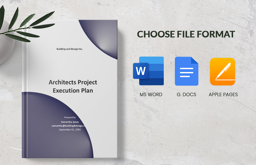 Architects Project Execution Plan Template