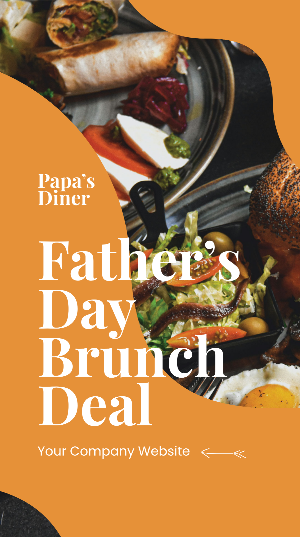 Father's Day Brunch Deal Instagram Story
