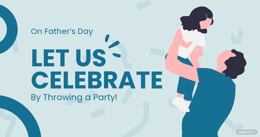 Father's Day Party Facebook Post