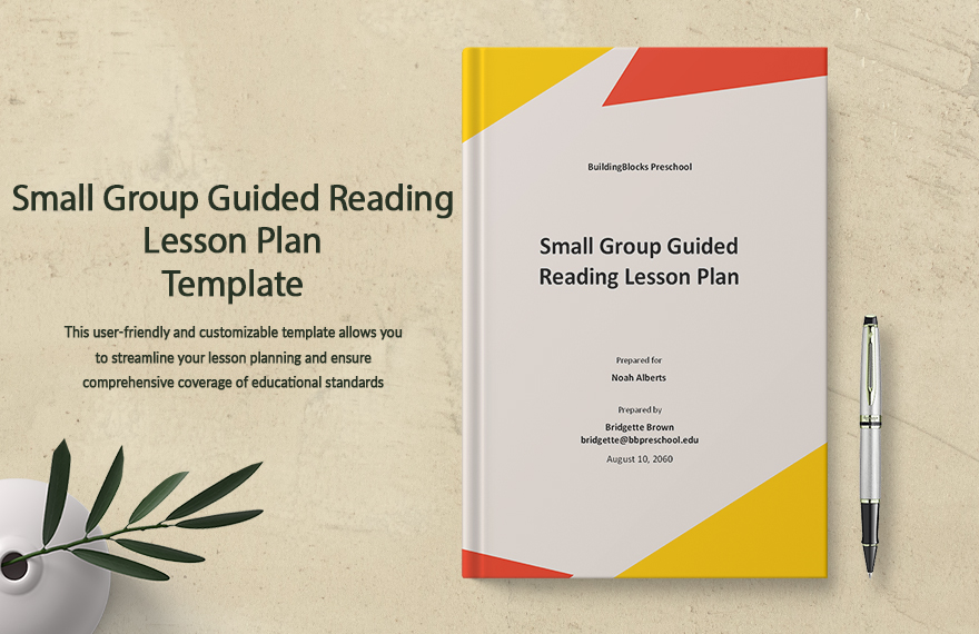 FREE Small Group Lesson Plan Template Download In Word Google Docs 