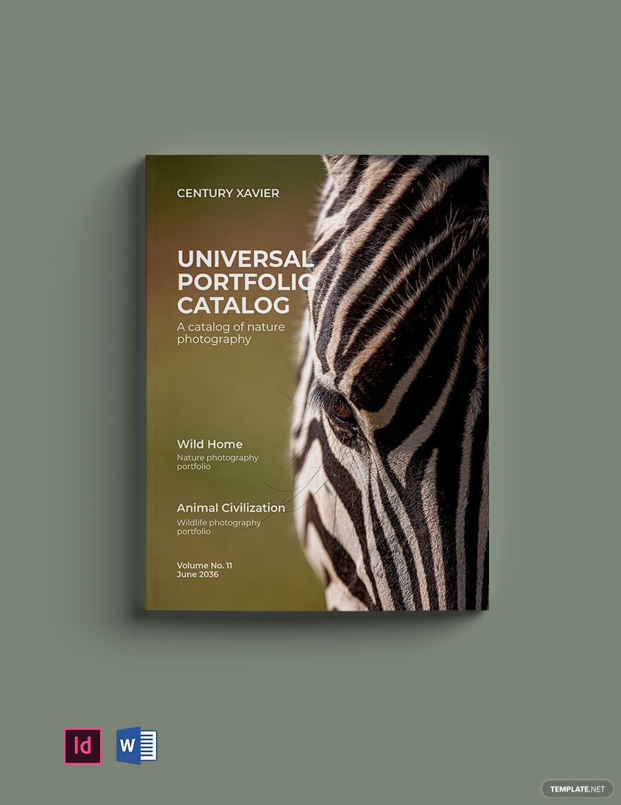 Universal Portfolio Catalog Template
