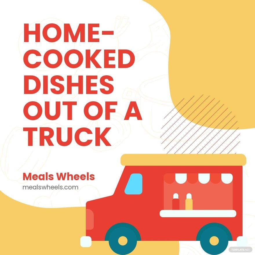 Food Truck Event Instagram Post Template