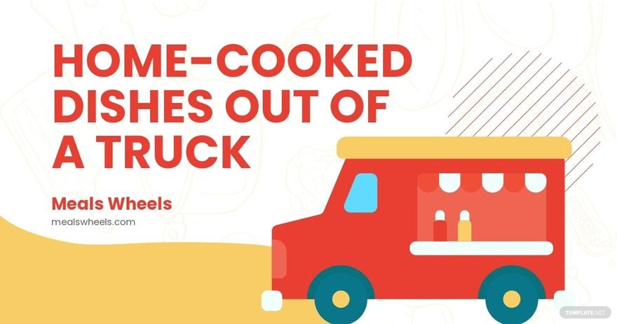 Free Food Truck Event Facebook Post Template