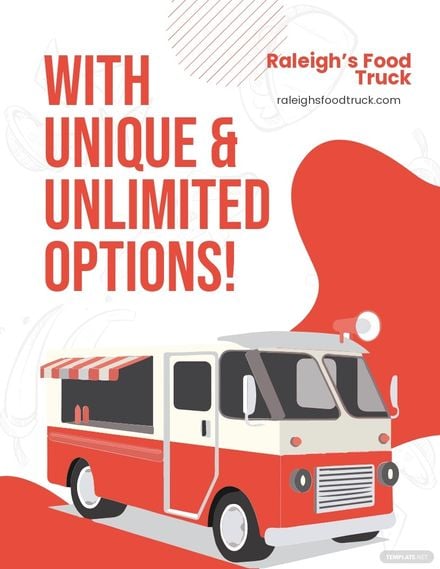 Food Truck Rally Flyer Template