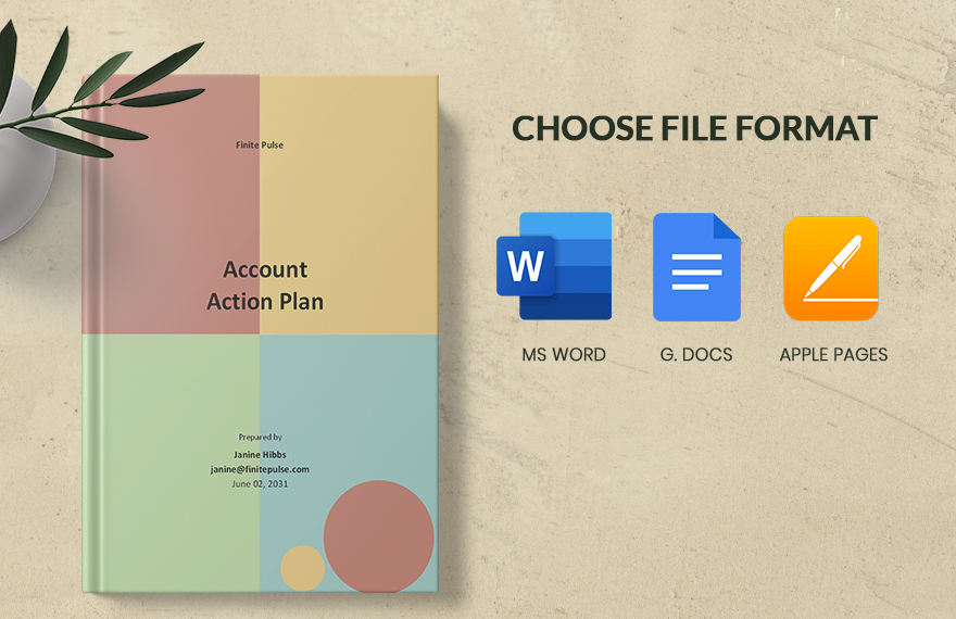 Account Action Plan Template
