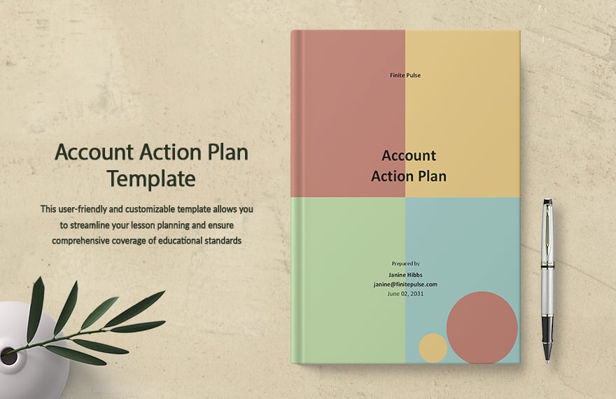 Account Action Plan Template in Word, Google Docs, PDF, Apple Pages
