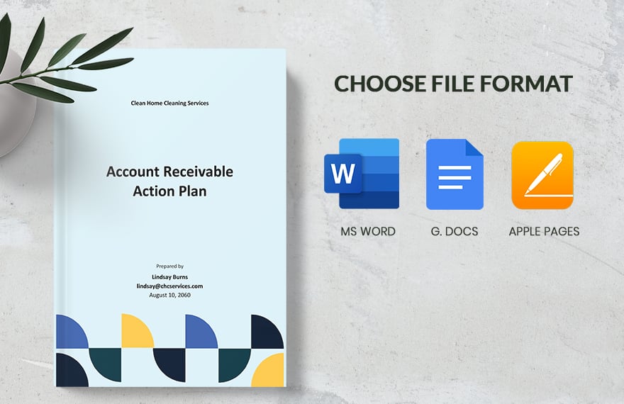 Account Receivable Action Plan Template 