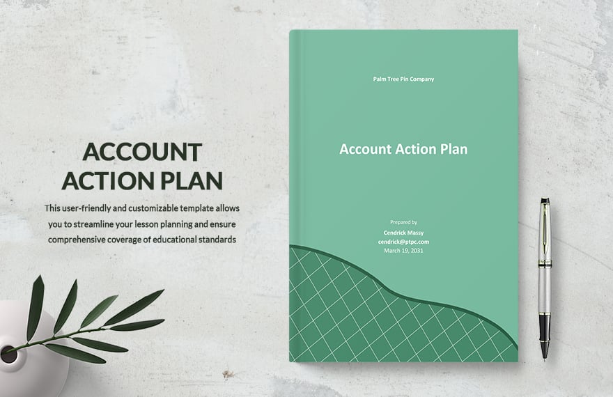 Simple Account Action Plan Template