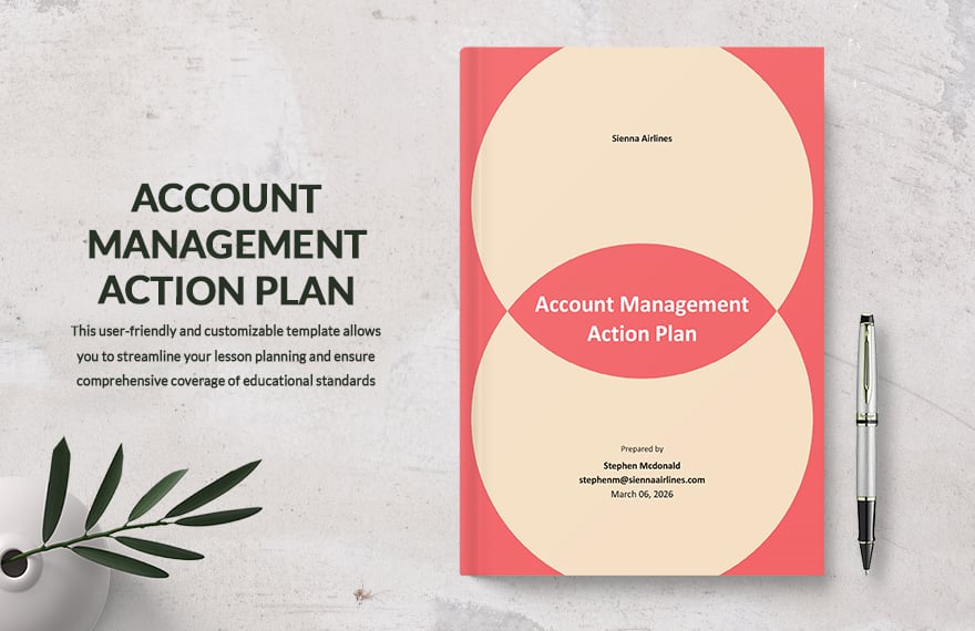 Account Management Action Plan Template
